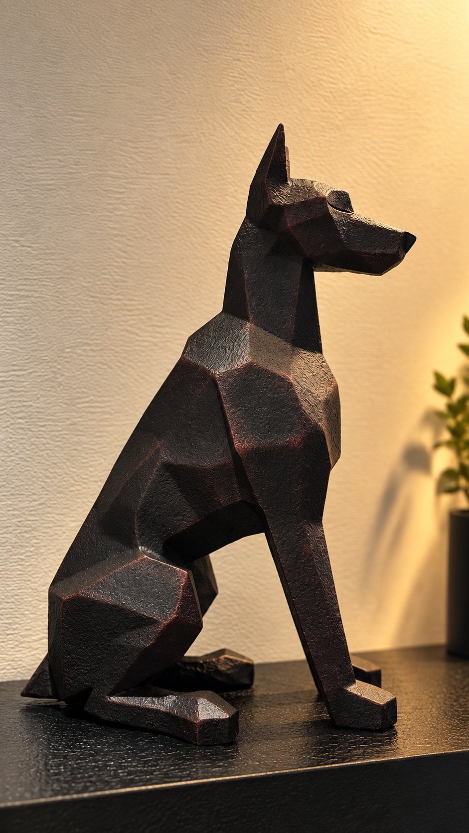 Doberman Pequeño Poligonal