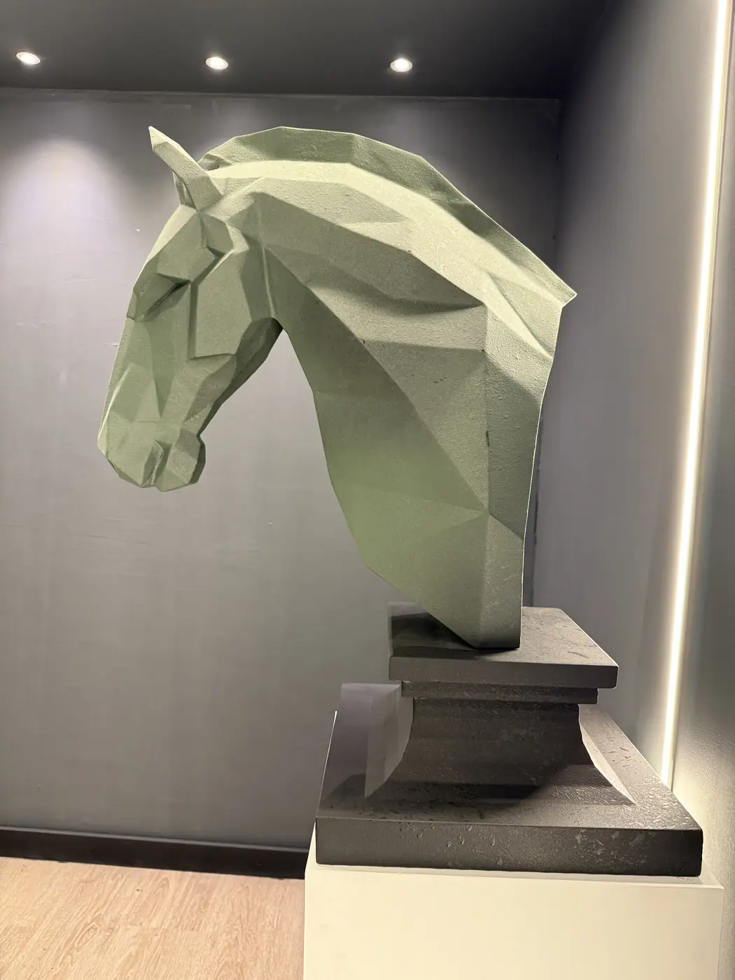 Caballo Busto Poligonal, foto 7 de 8